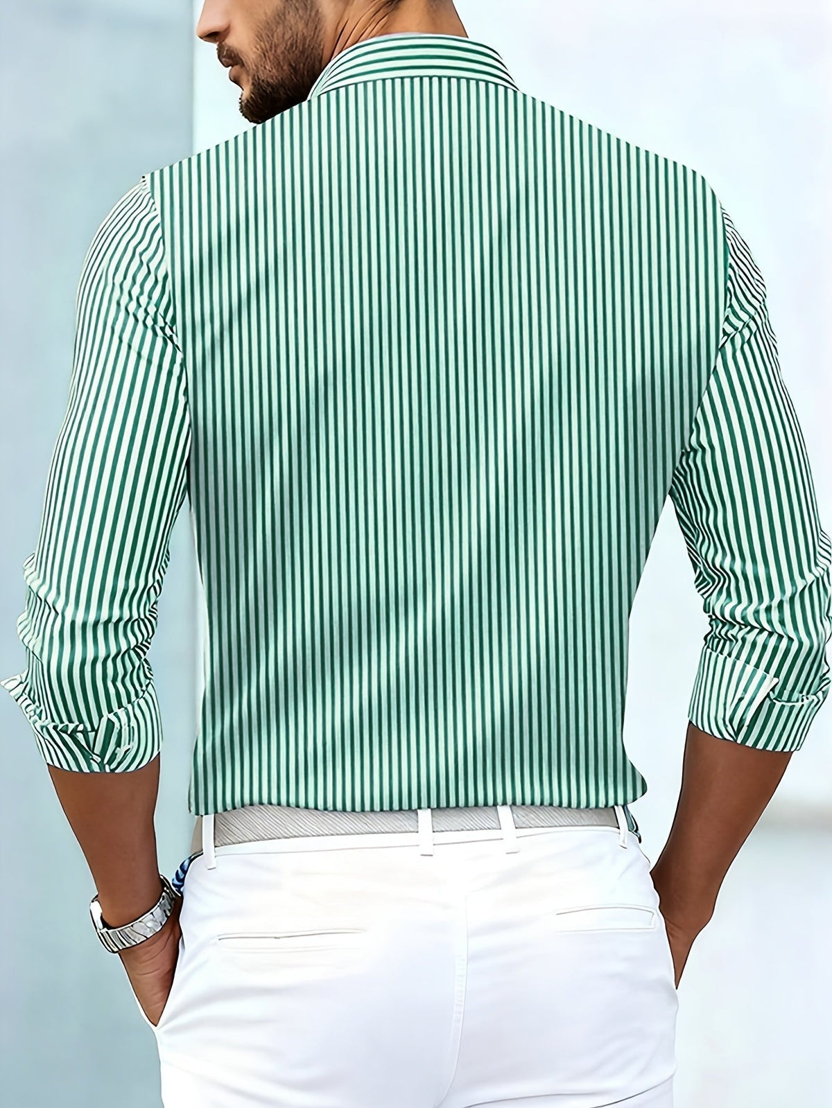 Timmy - Vintage Striped Long Sleeve Shirt