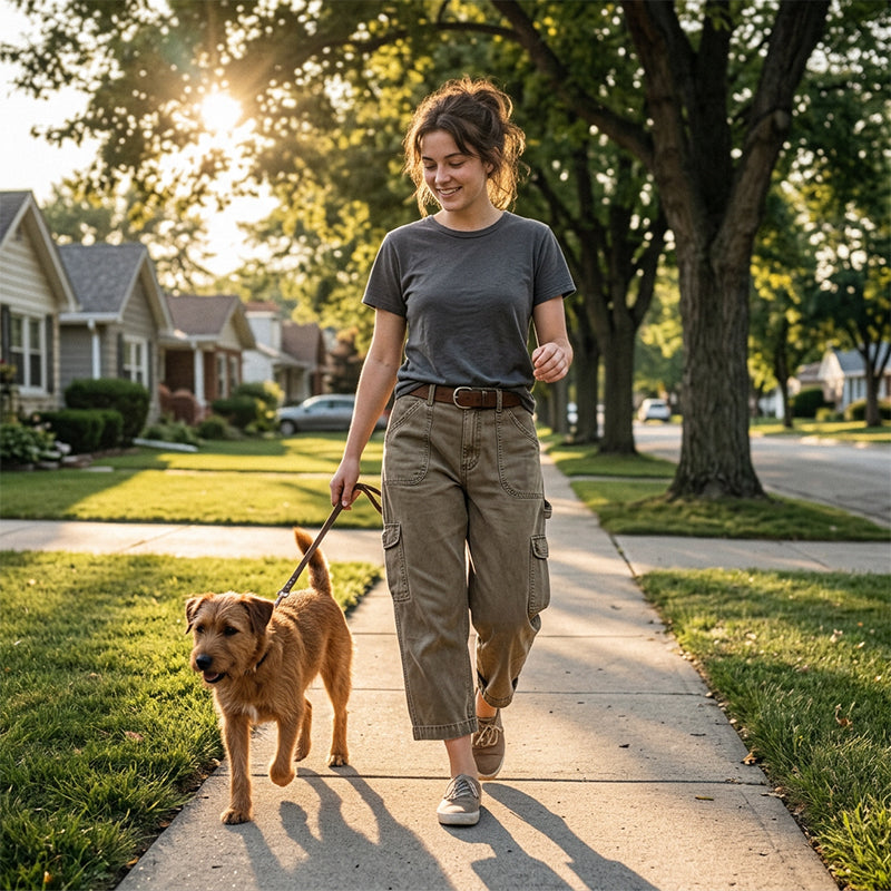 Rian - Casual Cargo Capri Pants