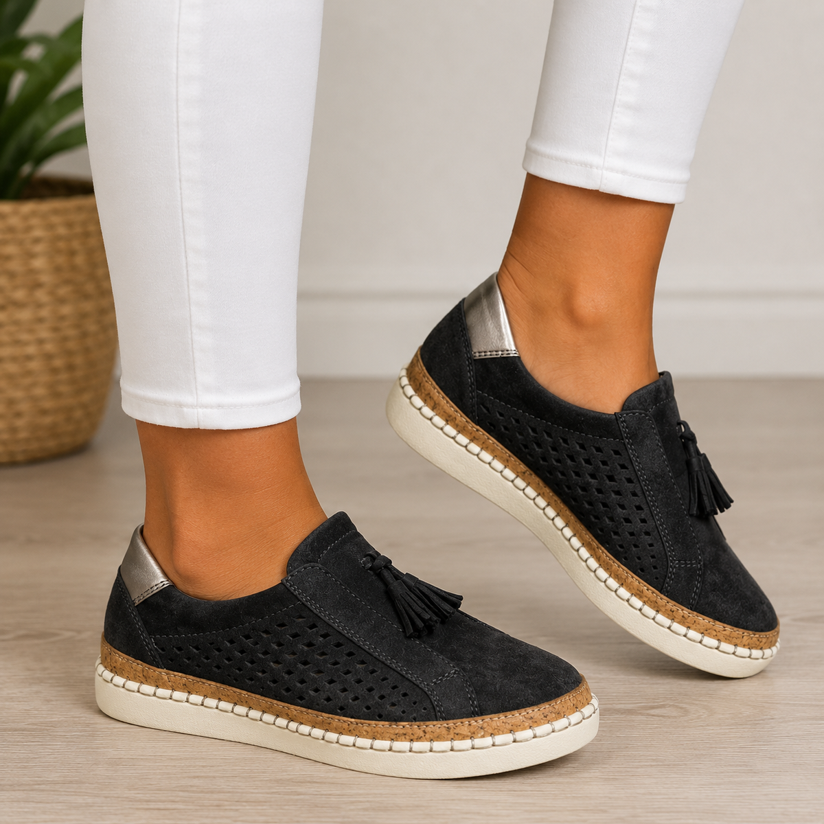 Maren - Orthopaedic Suede Loafers