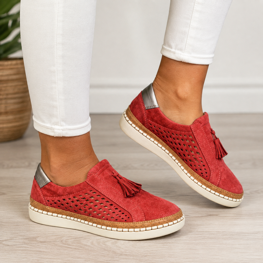 Maren - Orthopaedic Suede Loafers
