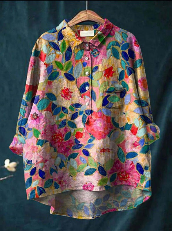 Geela - French Vintage Blouse