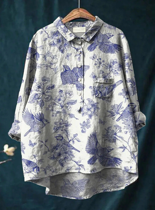 Geela - French Vintage Blouse
