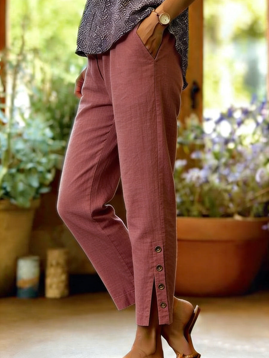 Jeena - Lightweight Linen Pants